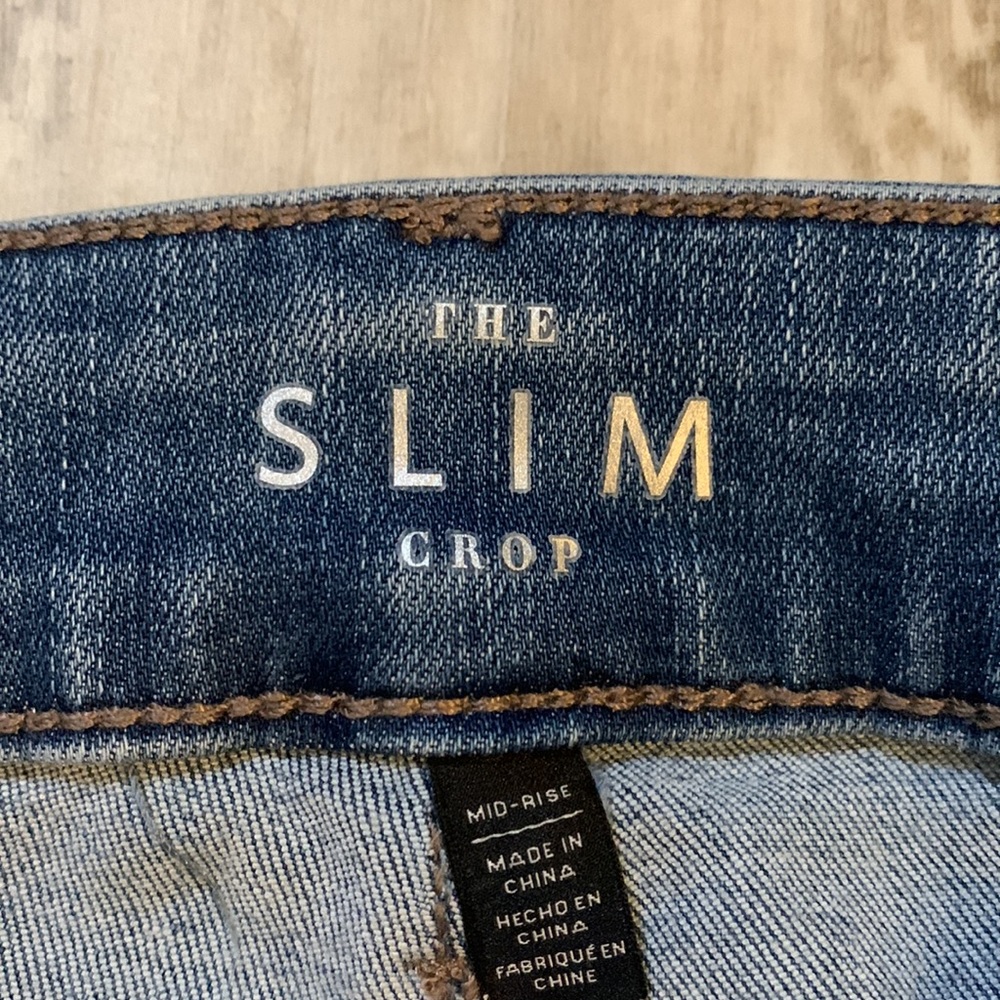 WHBM The Slim Crop mid rise jeans - Picture 11 of 13
